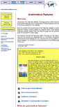 Mobile Screenshot of grammaticalfeatures.net
